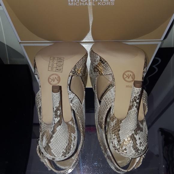 NEW MICHAEL MICHAEL KORS BECKY DRESS SANDALS - Picture 8 of 8
